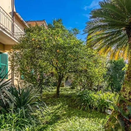Rapallo, A Due Passi Dal Mare Con Veranda E Giardino! Rapallo